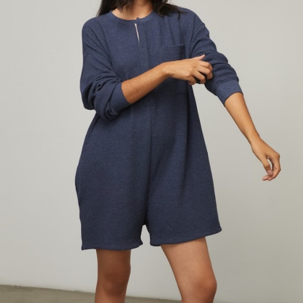 Lunya Restore Long Sleeve Romper